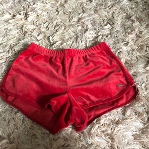 Red Velvet Shorts